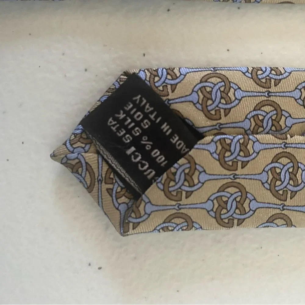 GUCCI Men’s Silk Tie Made In Italy